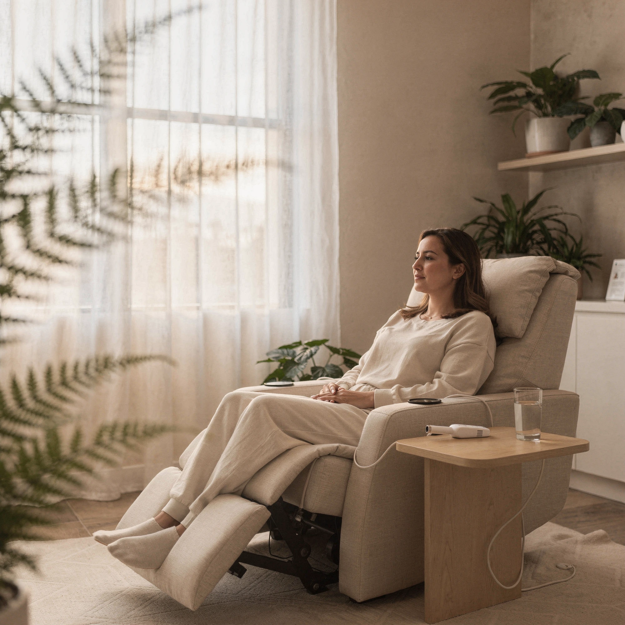 Calm treatment room for Spravato therapy serving Belton, TX